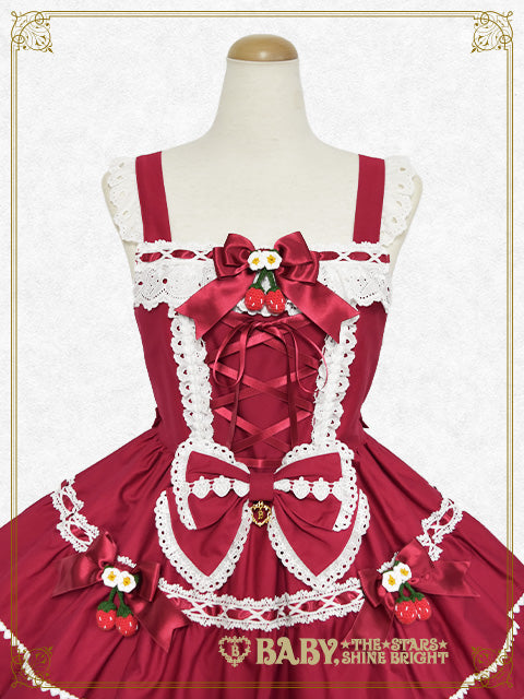 Swinging Strawberry's Happy Berry Present Jumper Skirt