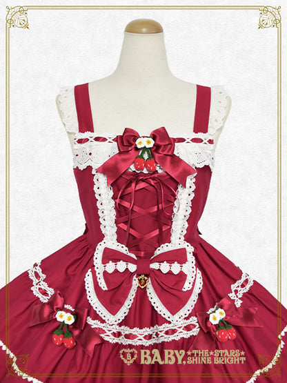 Swinging Strawberry's Happy Berry Present Jumper Skirt