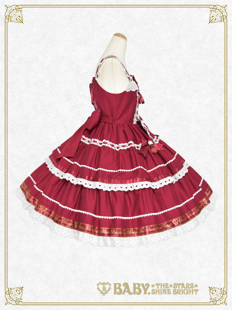 Swinging Strawberry's Happy Berry Present Jumper Skirt
