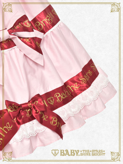 [Pre-order] BABY Ribbon Sweet Diary Jumper Skirt
