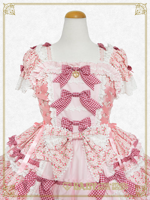 [Pre-order] Floriana Ribbon Jumper Skirt