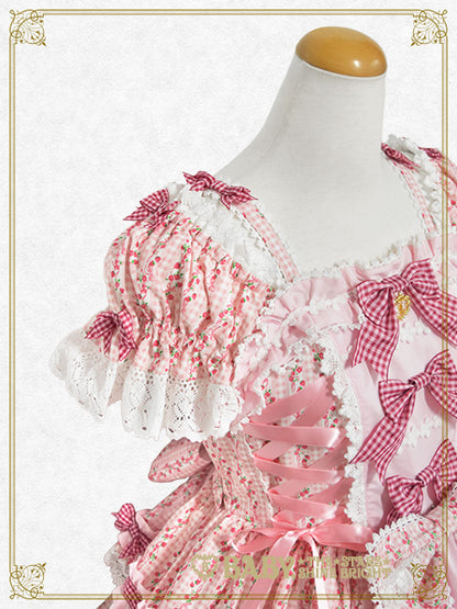 [Pre-order] Floriana Ribbon Jumper Skirt