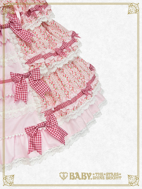 [Pre-order] Floriana Ribbon Jumper Skirt