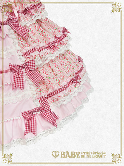[Pre-order] Floriana Ribbon Jumper Skirt