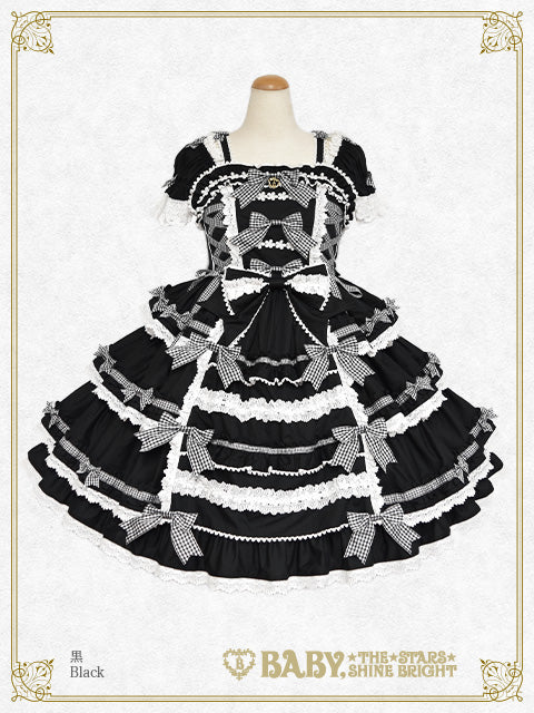 [Pre-order] Flancesca Ribbon Jumper Skirt