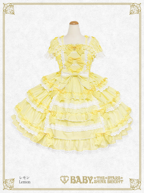 [Pre-order] Flancesca Ribbon Jumper Skirt
