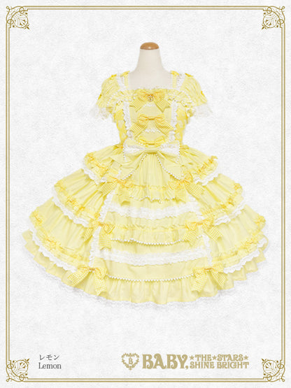 [Pre-order] Flancesca Ribbon Jumper Skirt