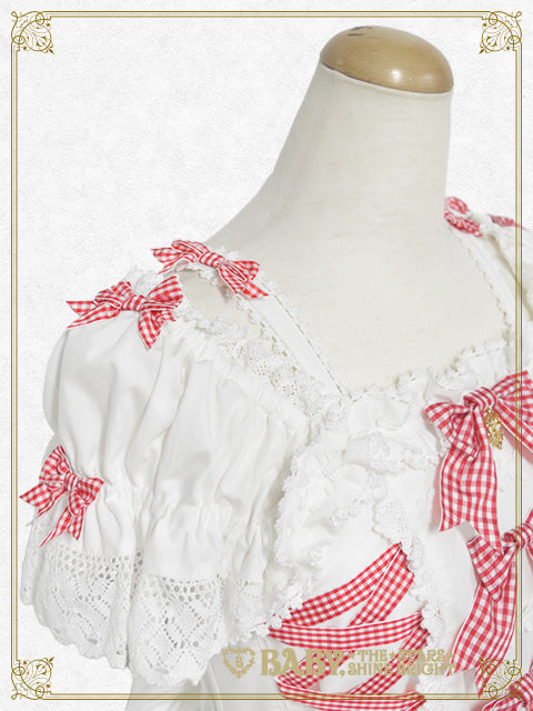 [Pre-order] Flancesca Ribbon Jumper Skirt