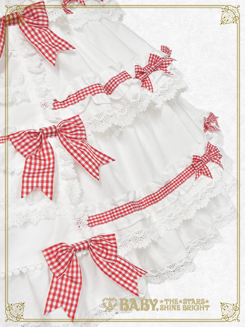 [Pre-order] Flancesca Ribbon Jumper Skirt
