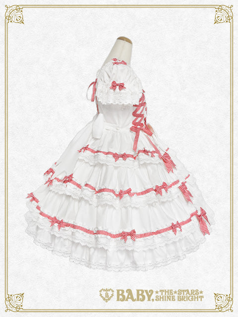 [Pre-order] Flancesca Ribbon Jumper Skirt