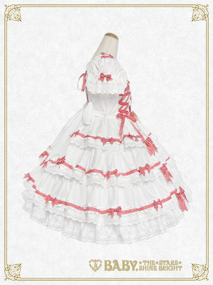 [Pre-order] Flancesca Ribbon Jumper Skirt