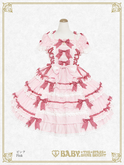 [Pre-order] Flancesca Ribbon Jumper Skirt
