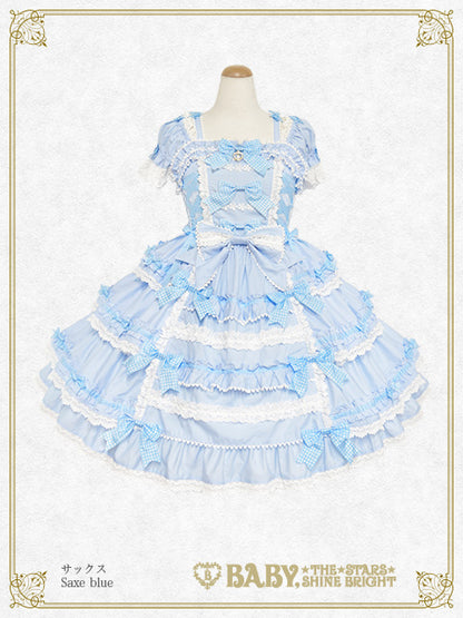 [Pre-order] Flancesca Ribbon Jumper Skirt