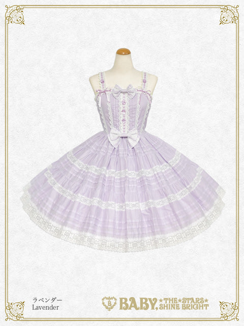 [Pre-order] Cheryl Lacy Jumper Skirt