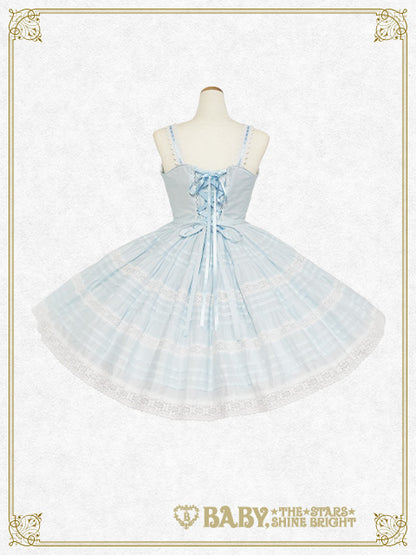 [Pre-order] Cheryl Lacy Jumper Skirt