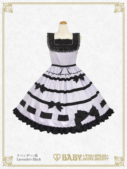 【予約】Fallin’ Ribbonジャンパースカート
