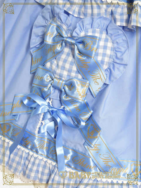 【予約】Best Wishes Hearty Gingham ジャンパースカート