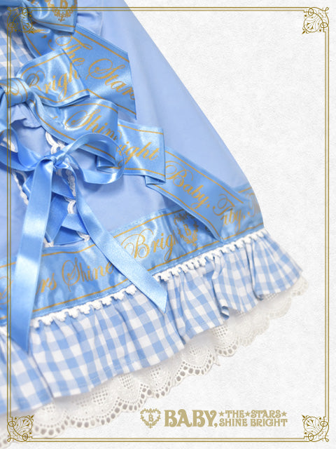 【予約】Best Wishes Hearty Gingham ジャンパースカート