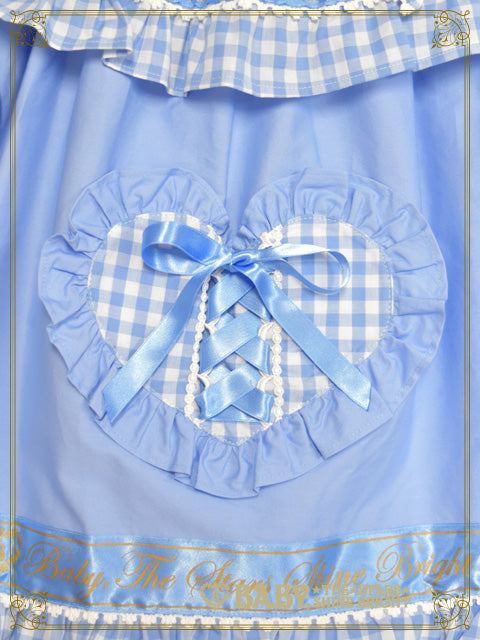 【予約】Best Wishes Hearty Gingham ジャンパースカート