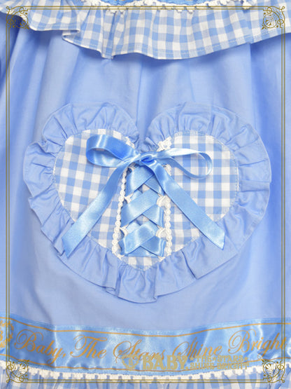 【予約】Best Wishes Hearty Gingham ジャンパースカート