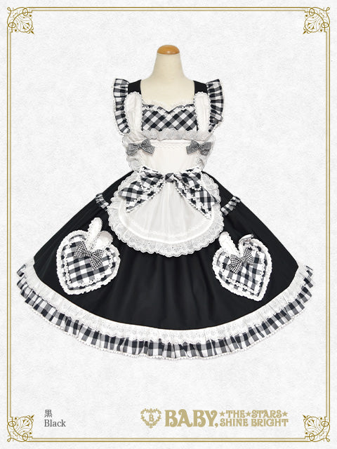 【予約】Alice Meets the White Rabbit ジャンパースカート