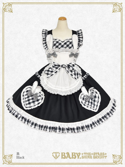 【予約】Alice Meets the White Rabbit ジャンパースカート