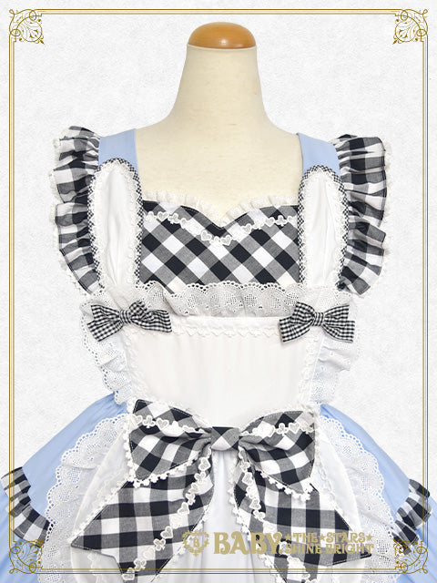 【予約】Alice Meets the White Rabbit ジャンパースカート