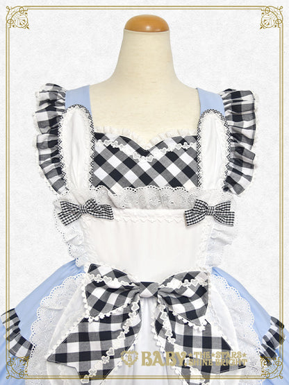 【予約】Alice Meets the White Rabbit ジャンパースカート