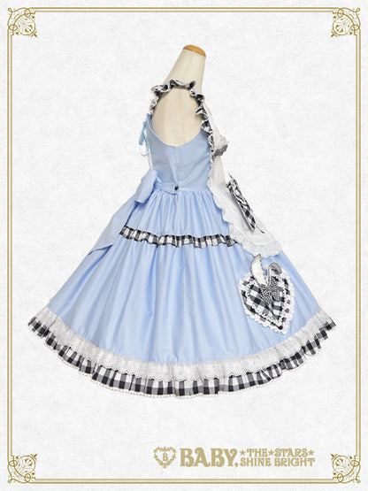 【予約】Alice Meets the White Rabbit ジャンパースカート