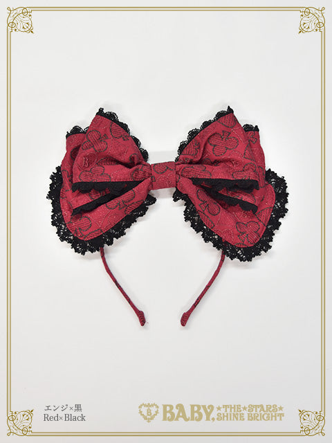 [Pre-order] Heart Jewel Parade Head bow