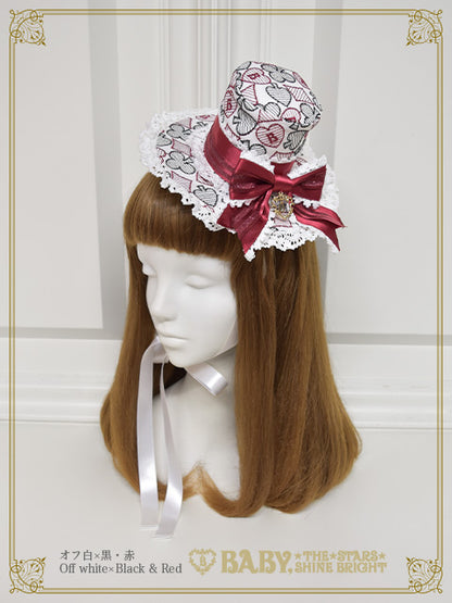 [Pre-order] Heart Jewel Parade Mini Hat