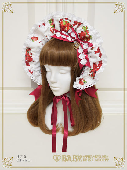 [Pre-order] Love’s Strawberry Afternoon Tea Bonnet