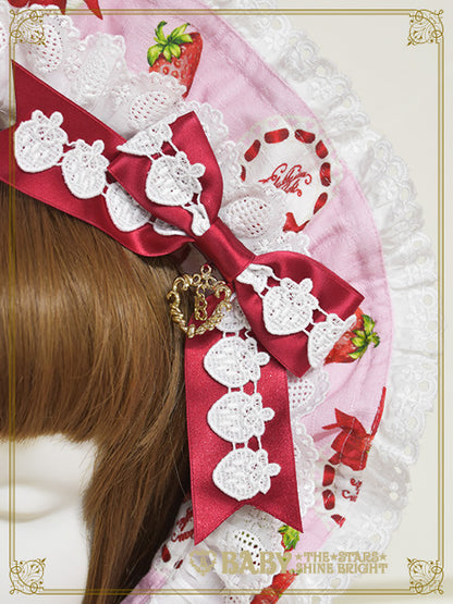 [Pre-order] Love’s Strawberry Afternoon Tea Bonnet