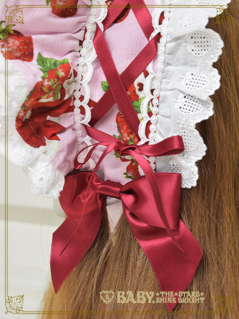 [Pre-order] Love’s Strawberry Afternoon Tea Bonnet