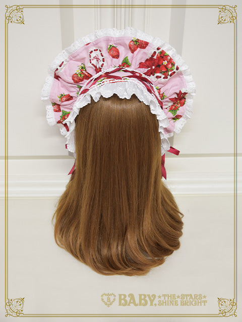 [Pre-order] Love’s Strawberry Afternoon Tea Bonnet