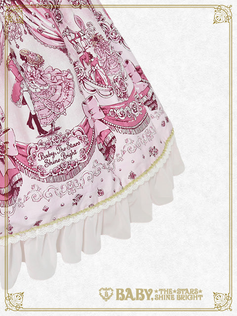 【予約】Cinderella〜きらめく魔法の舞踏会〜柄ジャンパースカートI