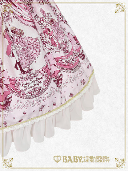 【予約】Cinderella〜きらめく魔法の舞踏会〜柄ジャンパースカートI