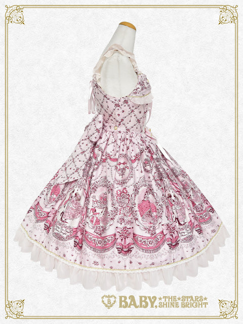 【予約】Cinderella〜きらめく魔法の舞踏会〜柄ジャンパースカートI