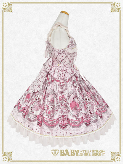 【予約】Cinderella〜きらめく魔法の舞踏会〜柄ジャンパースカートI