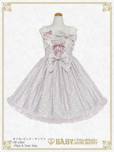Cute Heartジャンパースカート Cute Heart JSK by Angelic Pretty