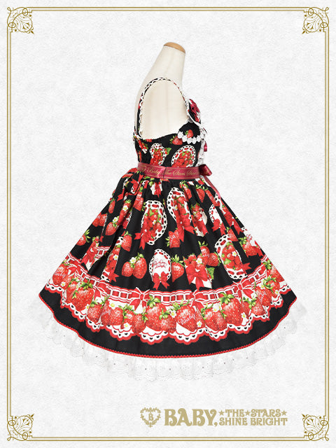 [Pre-order] Love’s Strawberry Afternoon Tea Jumper Skirt I