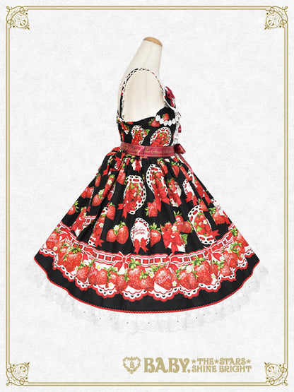 [Pre-order] Love’s Strawberry Afternoon Tea Jumper Skirt I