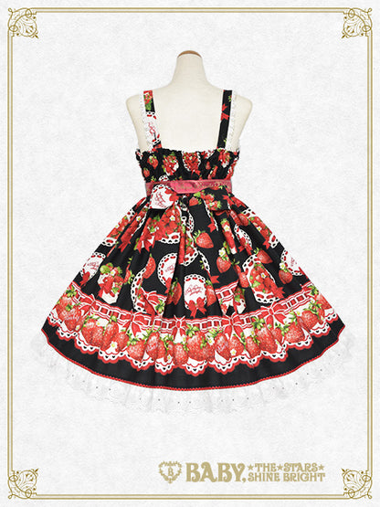 [Pre-order] Love’s Strawberry Afternoon Tea Jumper Skirt I