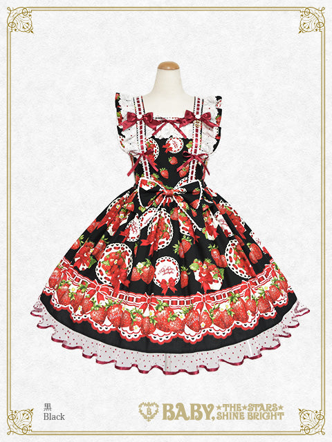 [Pre-order] Love’s Strawberry Afternoon Tea Jumper Skirt II