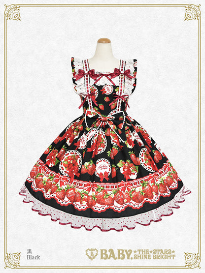 [Pre-order] Love’s Strawberry Afternoon Tea Jumper Skirt II