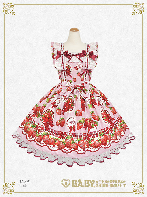 [Pre-order] Love’s Strawberry Afternoon Tea Jumper Skirt II
