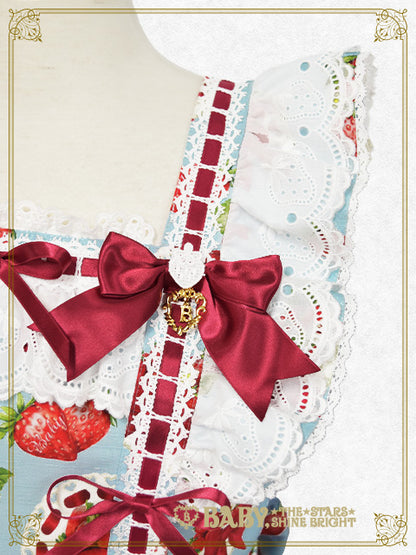 [Pre-order] Love’s Strawberry Afternoon Tea Jumper Skirt II