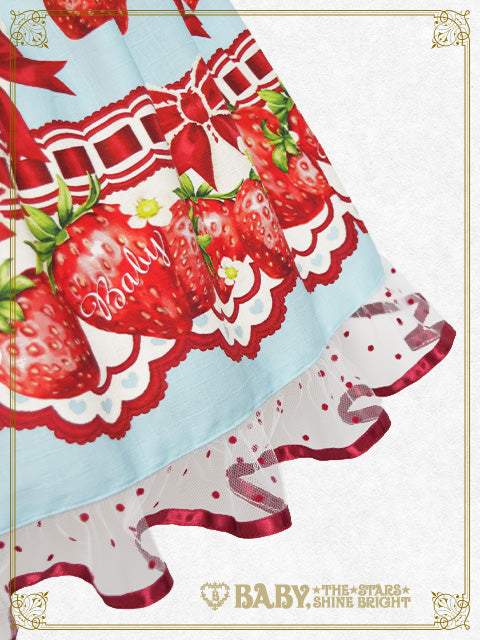 [Pre-order] Love’s Strawberry Afternoon Tea Jumper Skirt II