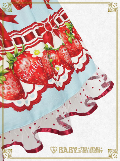 [Pre-order] Love’s Strawberry Afternoon Tea Jumper Skirt II