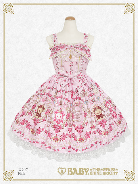 予約】くみゃちゃんの La Princesse Éternelle柄 ジャンパースカートI